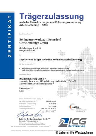 Trägerzulassung nach AZAV