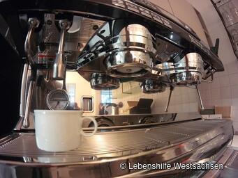 Kaffeegenuss im Café Marie Kirchberg