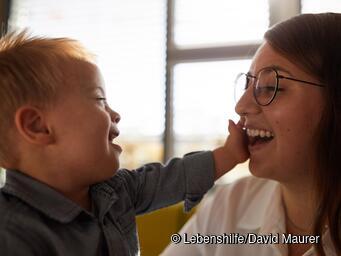 Heilpädagogische Frühförderung kann Spaß machen.